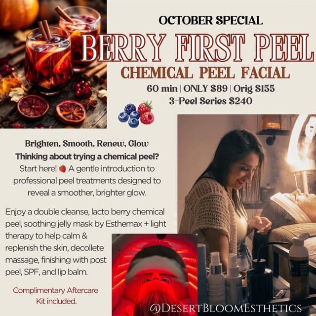 Chemical Peel Series at Desert Bloom Esthetics in Tulsa, OK